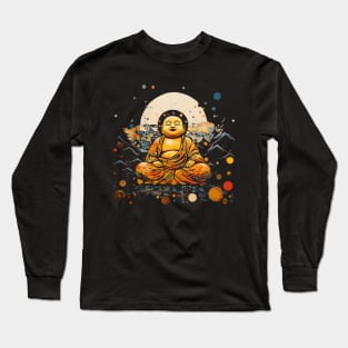 Happy Buddha Long Sleeve T-Shirt